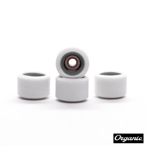Organic grey core fingerboard wheels - Caramel Fingerboards - Fingerboard store