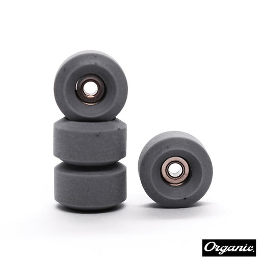 Organic grey fingerboard wheels - Caramel Fingerboards - Fingerboard store