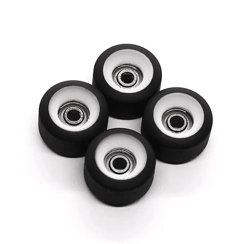 Peak Black-White Dual Core Fingerboard Wheels 7.5mm - Caramel Fingerboards - Fingerboard store