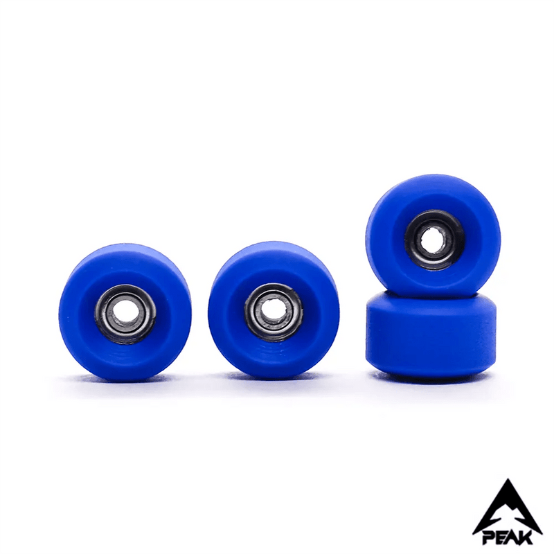 Peak Blue Fingerboard Wheels 7.5mm - Caramel Fingerboards - Fingerboard store
