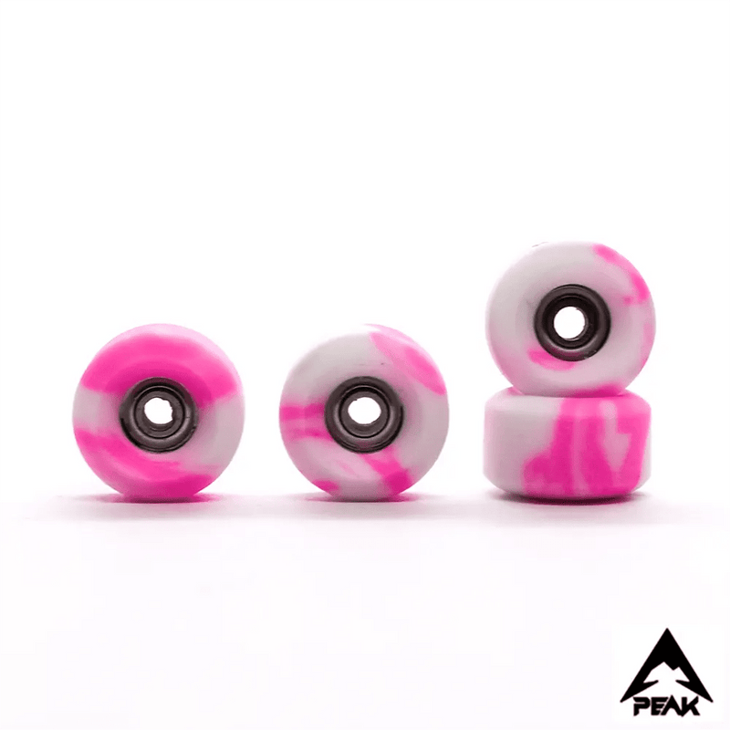 Peak Cherry Blossom Fingerboard Wheels 7.5mm - Caramel Fingerboards - Fingerboard store