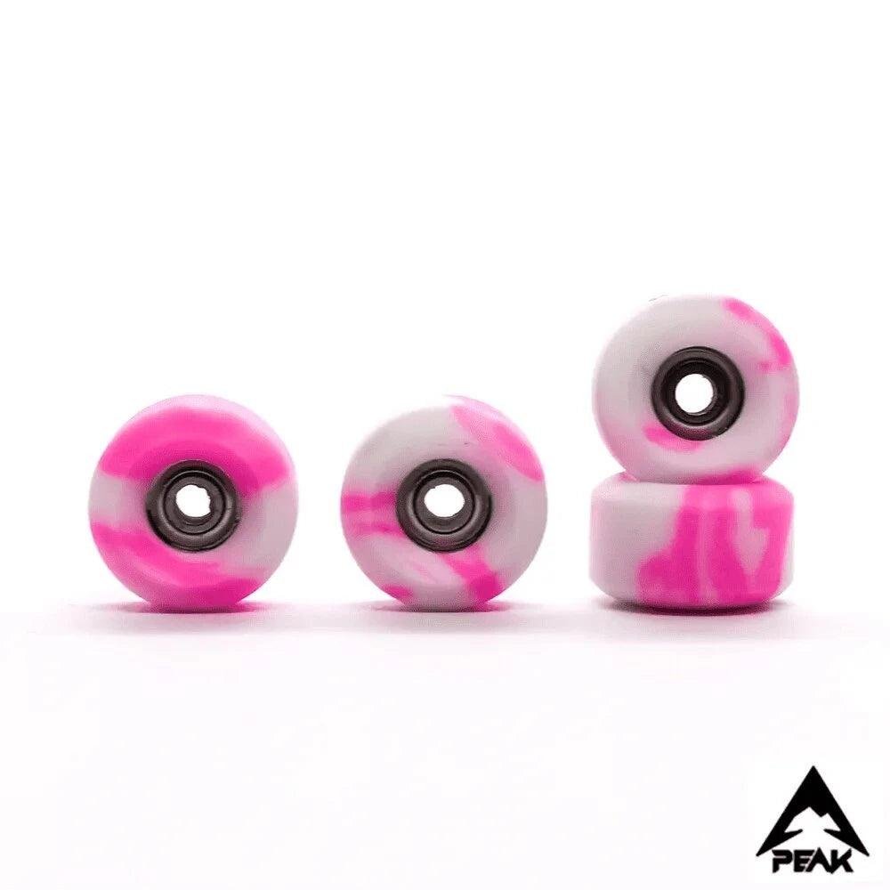 Peak Cherry Blossom Fingerboard Wheels 7.5mm - Caramel Fingerboards - Fingerboard store