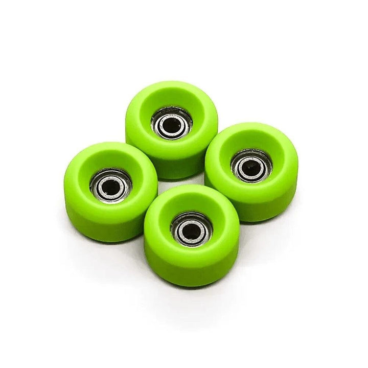 Peak Lime Fingerboard Wheels 7.5mm - Caramel Fingerboards - Fingerboard store