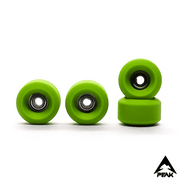 Peak Lime Fingerboard Wheels 7.5mm - Caramel Fingerboards - Fingerboard store