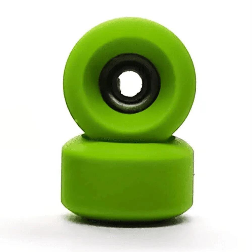 Peak Lime Fingerboard Wheels 7.5mm - Caramel Fingerboards - Fingerboard store