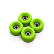 Peak Lime Fingerboard Wheels 7.5mm - Caramel Fingerboards - Fingerboard store