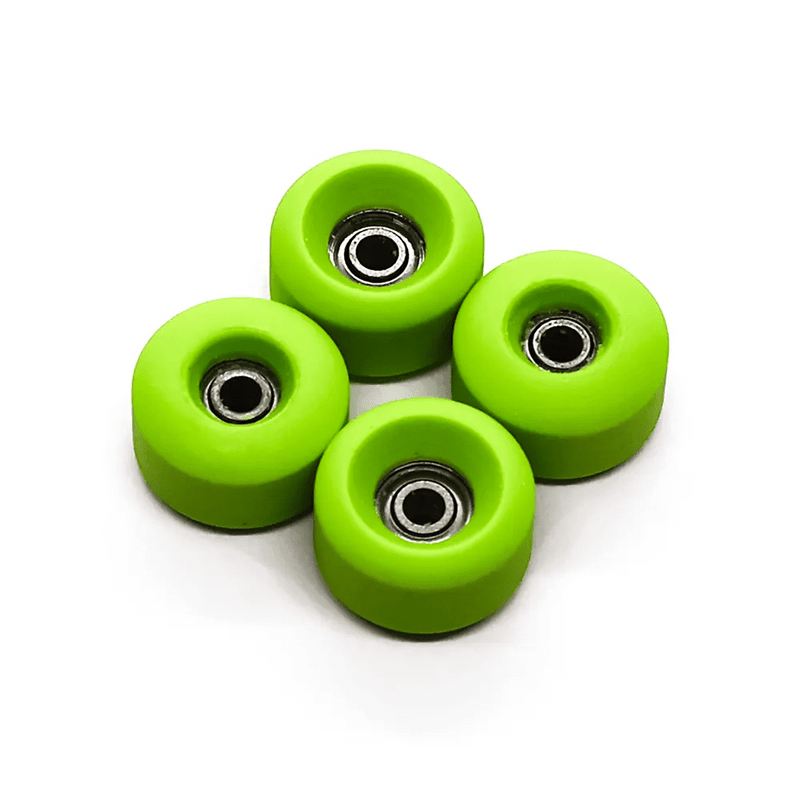 Peak Lime Fingerboard Wheels 7.5mm - Caramel Fingerboards - Fingerboard store