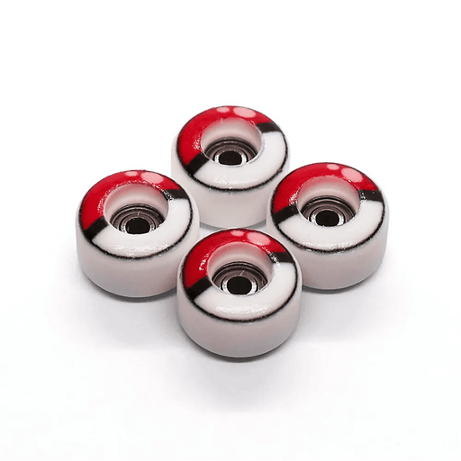 Peak Pokeball Fingerboard Wheels 7.5mm - Caramel Fingerboards - Fingerboard store