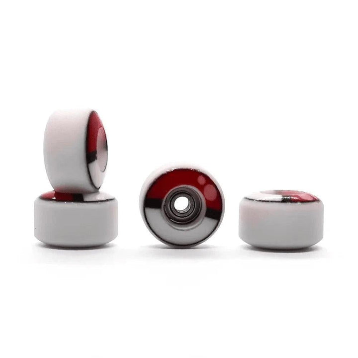 Peak Pokeball Fingerboard Wheels 7.5mm - Caramel Fingerboards - Fingerboard store