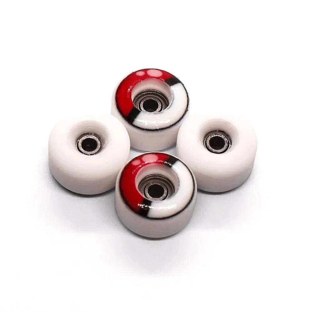 Peak Pokeball Fingerboard Wheels 7.5mm - Caramel Fingerboards - Fingerboard store