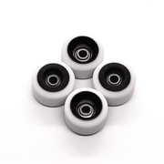 Peak White - Black Fingerboard Wheels 7.5mm - Caramel Fingerboards - Fingerboard store