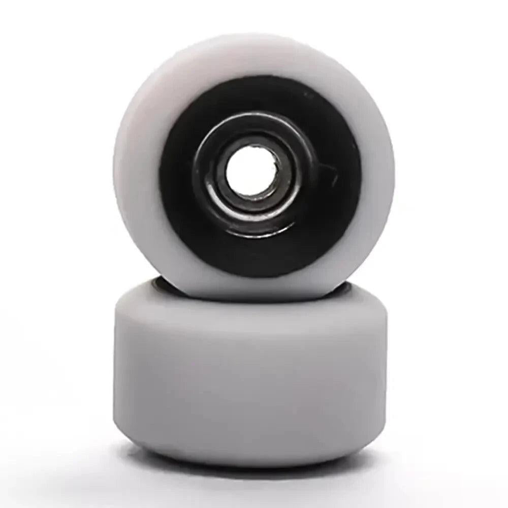 Peak White-Black Fingerboard Wheels 7.5mm - Caramel Fingerboards - Fingerboard store