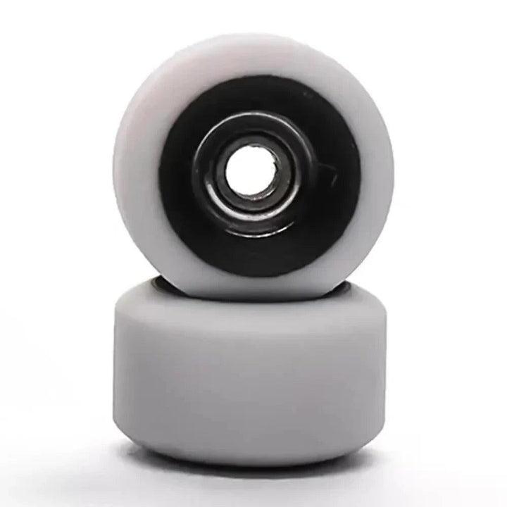 Peak White-Black Fingerboard Wheels 7.5mm - Caramel Fingerboards - Fingerboard store