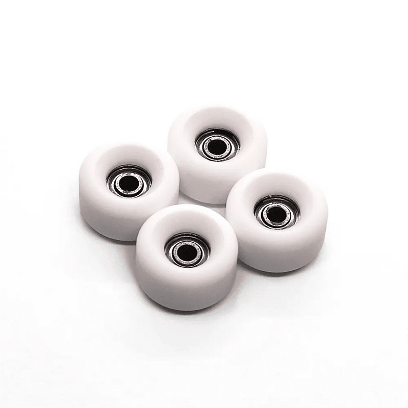 Peak White Fingerboard Wheels 7.5mm - Caramel Fingerboards - Fingerboard store