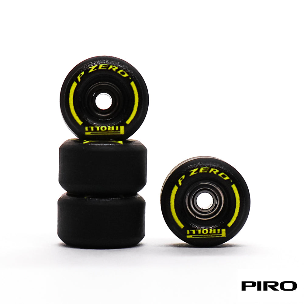 Piro Black Performance P-Zero Fingerboard Wheels 8mm