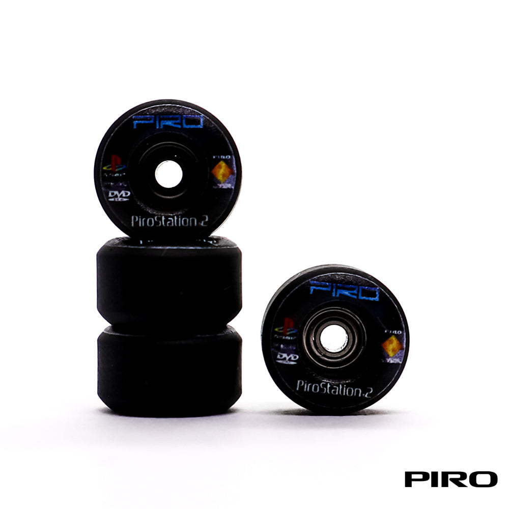Piro Black Performance PiroStation Fingerboard Wheels 8mm