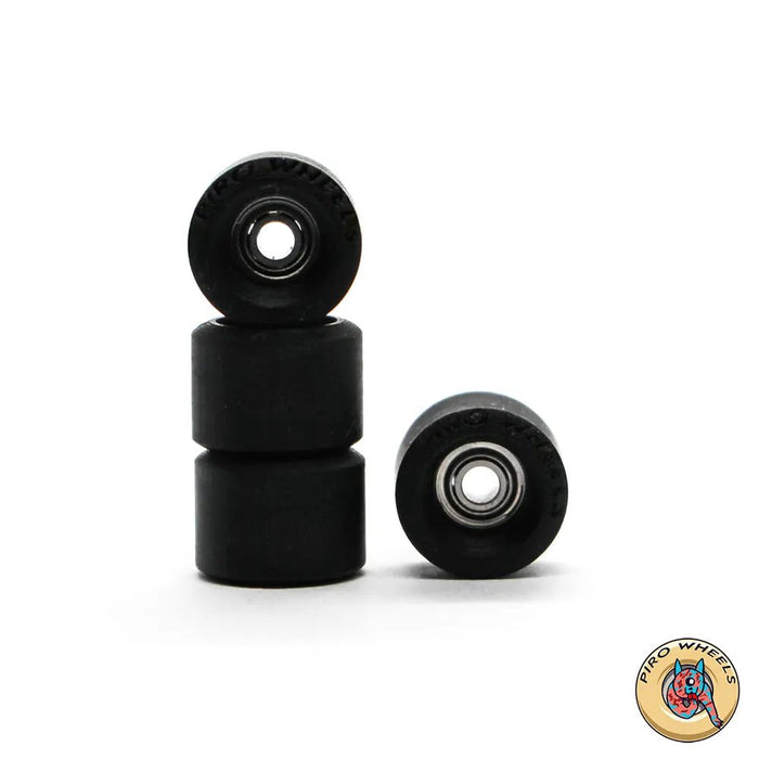 Piro Black Bowl Mini Fingerboard Wheels 7mm - Caramel Fingerboards - Fingerboard store