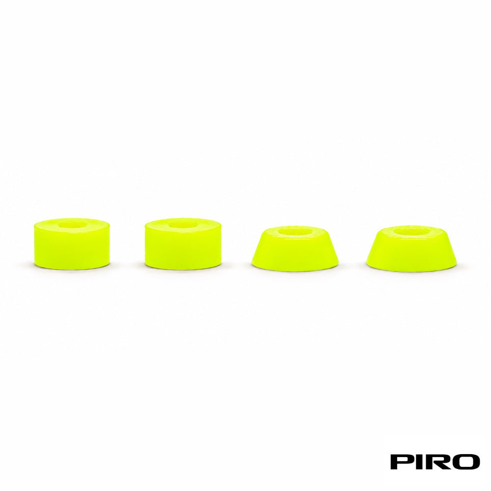 Piro Neon Yellow Standard Fingerboard Bushings – Medium Hardness - Caramel Fingerboards - Fingerboard store