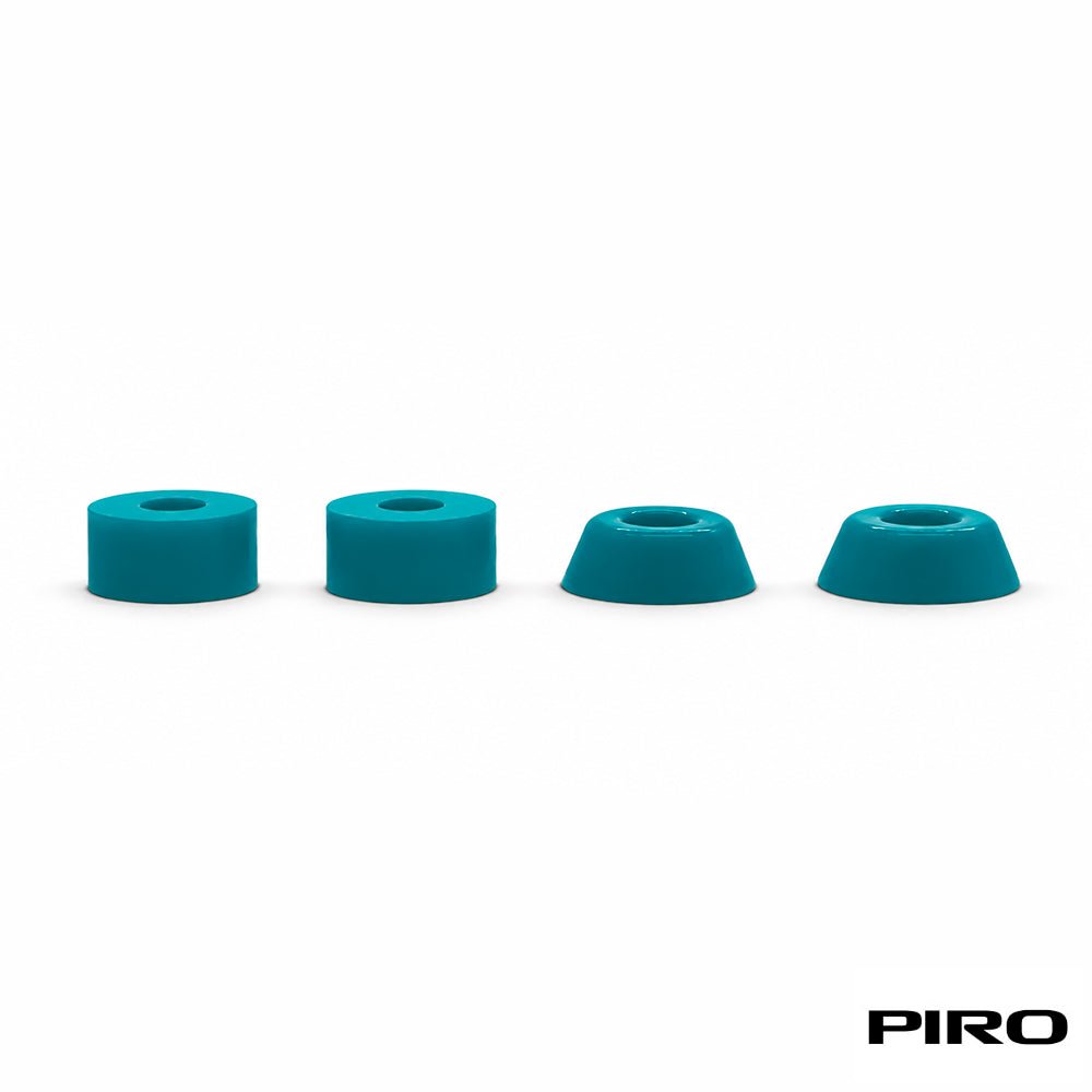 Piro Ocean Blue Standard Fingerboard Bushings – Medium Hardness - Caramel Fingerboards - Fingerboard store