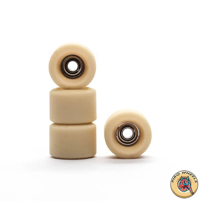 Piro Tan Bowl Mini Fingerboard Wheels 7mm - Caramel Fingerboards - Fingerboard store