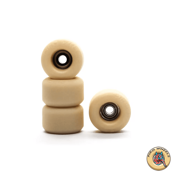 Piro Tan Performance Comp Fingerboard Wheels 7.5mm - Caramel Fingerboards - Fingerboard store