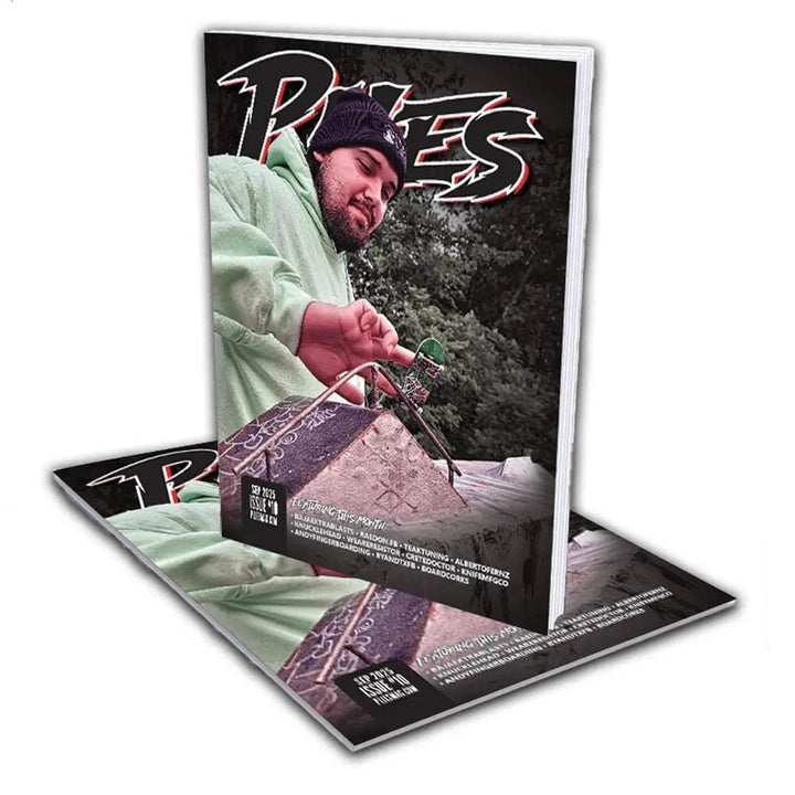 Plies 10 - USA FBL Magazine Printed - Caramel Fingerboards - Fingerboard store