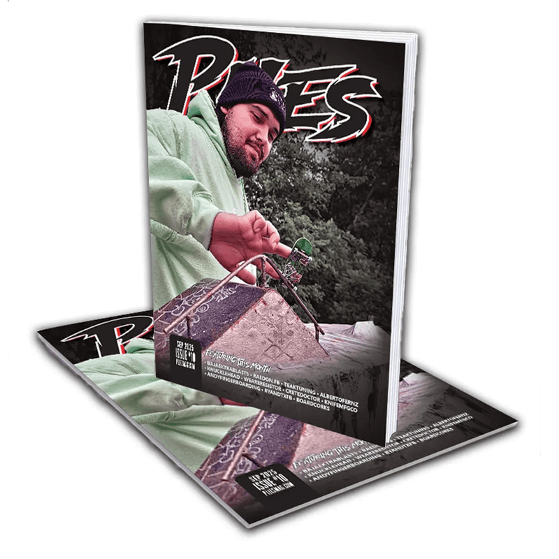 Plies 10 - USA FBL Magazine Printed - Caramel Fingerboards - Fingerboard store
