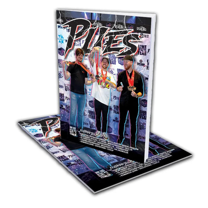 Plies 12 - USA FBL Magazine Printed - Caramel Fingerboards - Fingerboard store