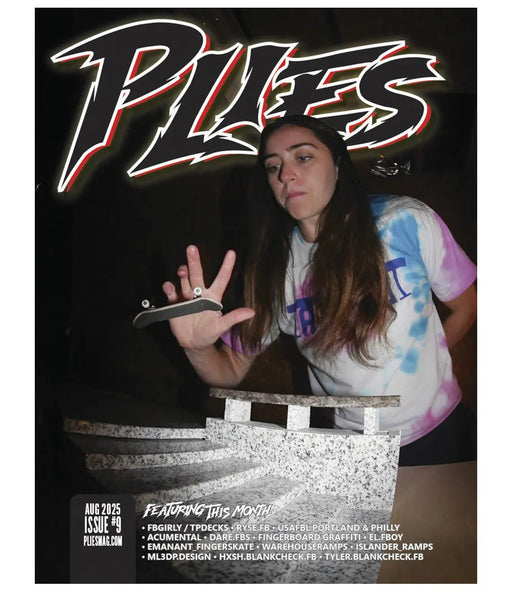 Plies 9 - USA FBL Magazine Printed - Caramel Fingerboards - Fingerboard store