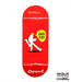 Raviollie x Caramel Red Fingerboard Deck 33.5mm - Caramel Fingerboards - Fingerboard store