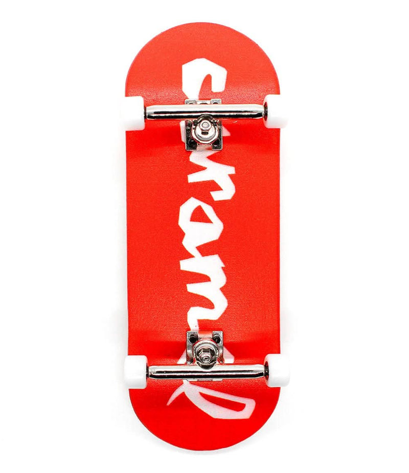 Red cheap complete fingerboard 34mm - Caramel Fingerboards - Fingerboard store