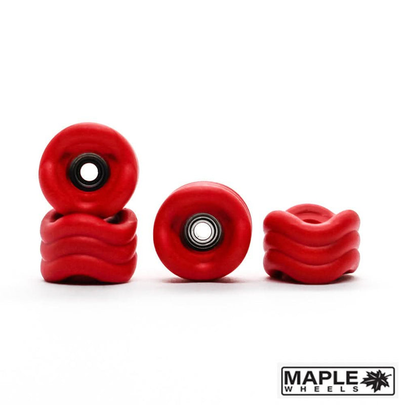 Red Maple x Shark fingerboard wheels 8.7mm - Caramel Fingerboards - Fingerboard store