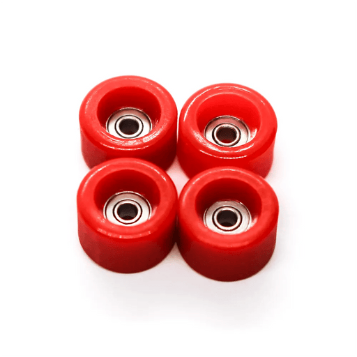 Red Standard Urethane Fingerboard Wheels 7.5mm - Caramel Fingerboards - Fingerboard store