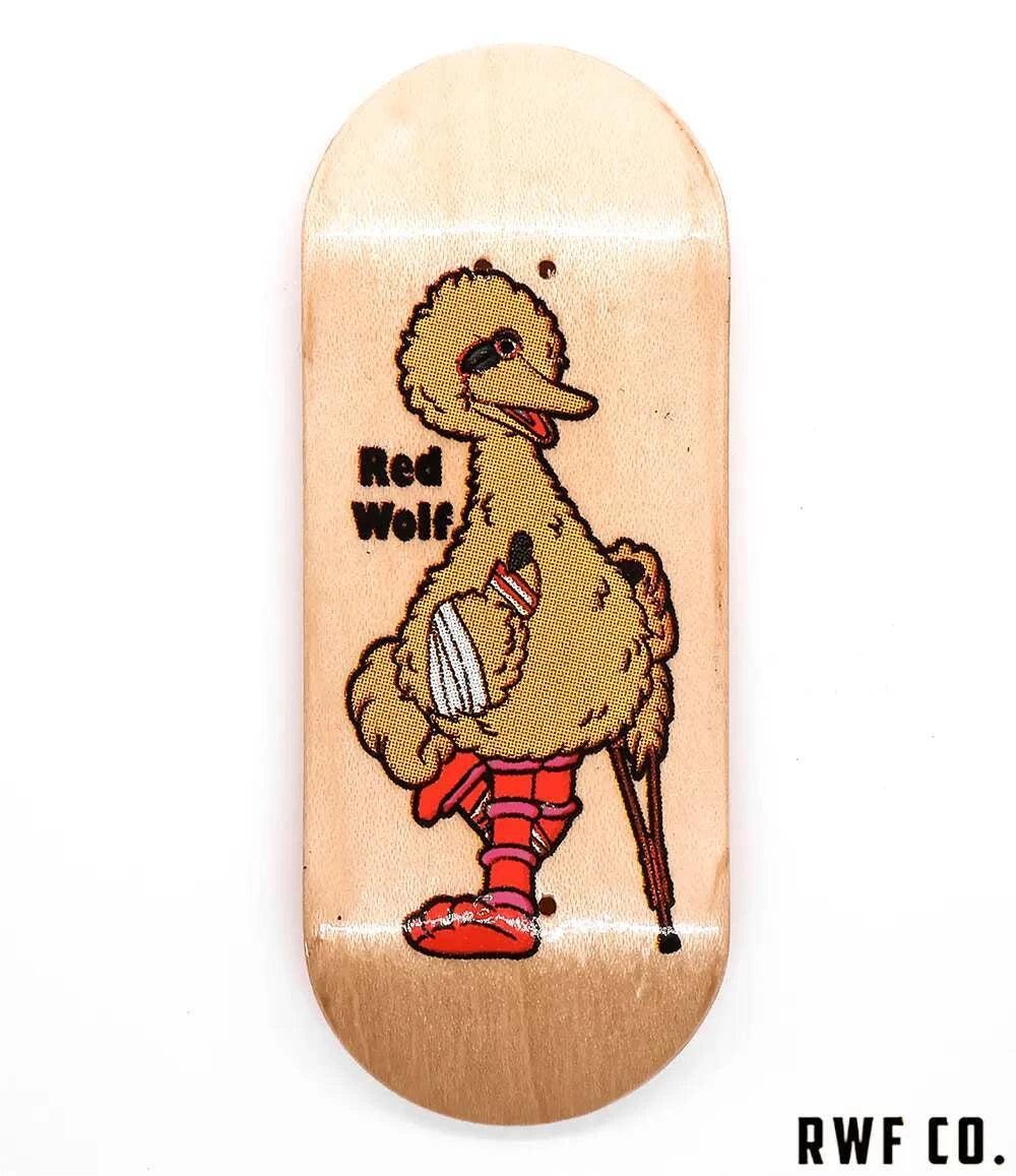 RedWolf Big Bird Fingerboard Deck 36mm - Caramel Fingerboards - Fingerboard store