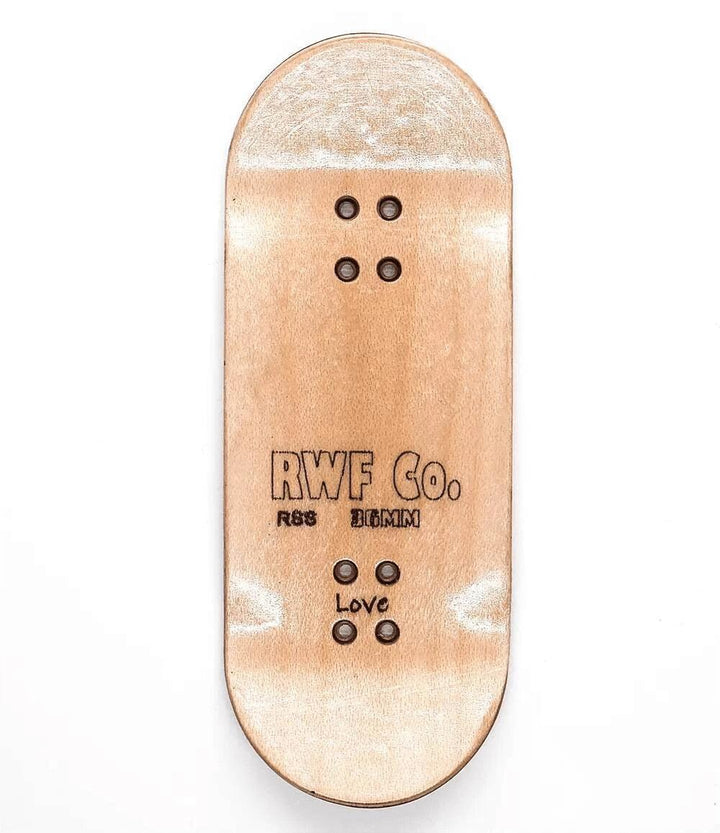 RedWolf Culture Fingerboard Deck 36mm - Caramel Fingerboards - Fingerboard store