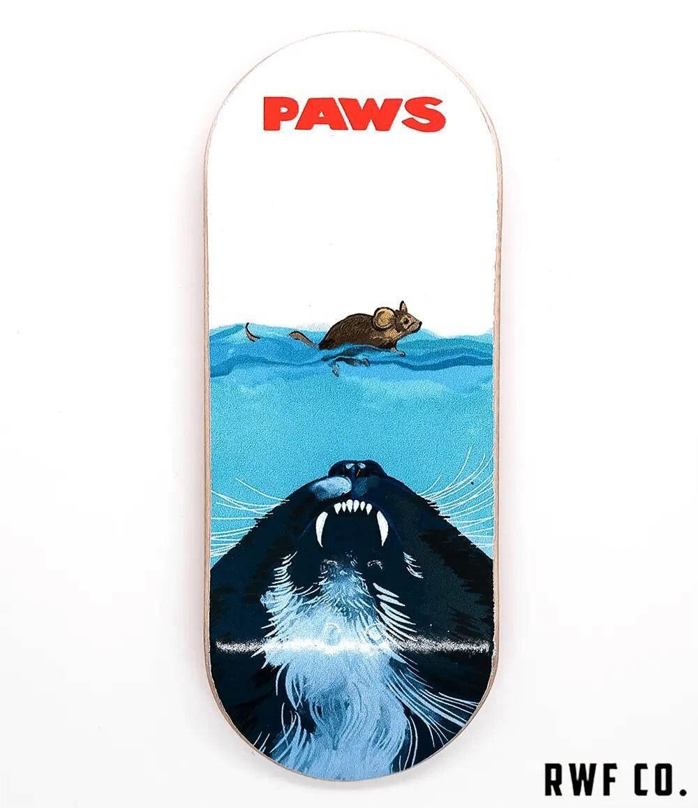 RedWolf Paws Fingerboard Deck 36mm - Caramel Fingerboards - Fingerboard store