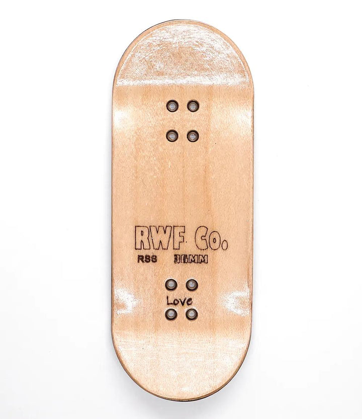RedWolf Plane Fingerboard Deck 36mm - Caramel Fingerboards - Fingerboard store