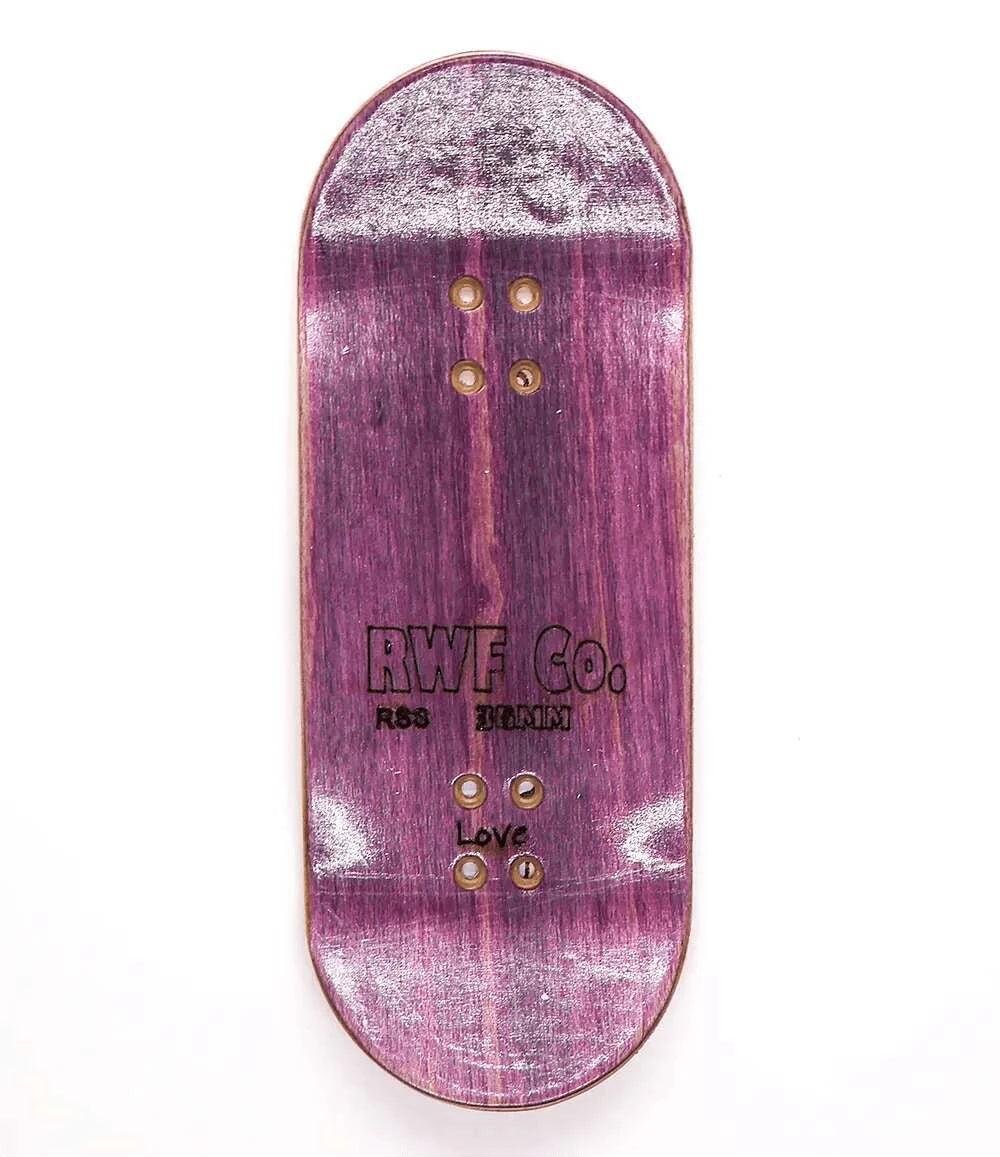 RedWolf Robot Fingerboard Deck 36mm - Caramel Fingerboards - Fingerboard store