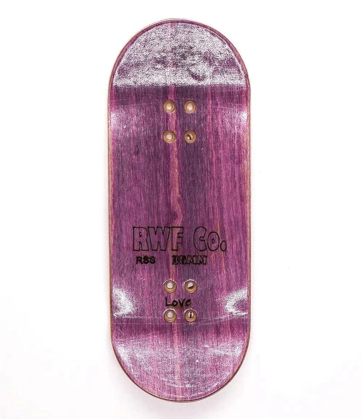 RedWolf Robot Fingerboard Deck 36mm - Caramel Fingerboards - Fingerboard store