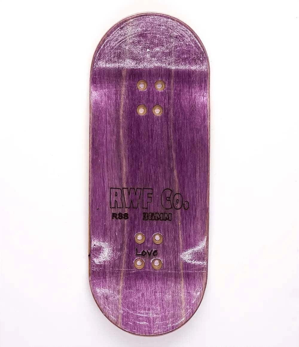 RedWolf The Evil Dr. Fingerboard Deck 36mm - Caramel Fingerboards - Fingerboard store