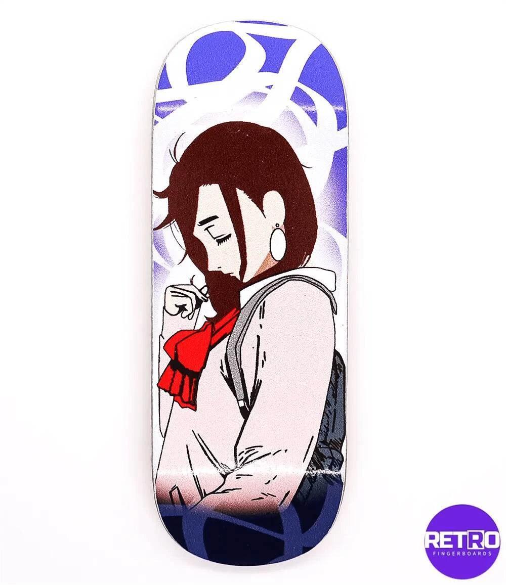 Retro Ayase Fingerboard Deck 34mm - Caramel Fingerboards - Fingerboard store