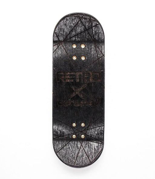 Retro x Caramel banana fingerboard deck 33mm - Caramel Fingerboards - Fingerboard store