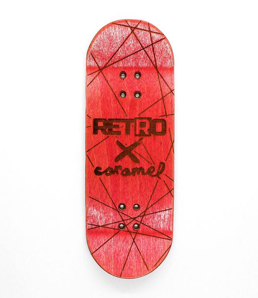 Retro x Caramel dragon fingerboard deck 33.5mm - Caramel Fingerboards - Fingerboard store