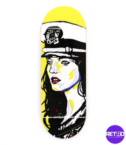 Retro Coronel Fingerboard Deck 32mm - Caramel Fingerboards - Fingerboard store