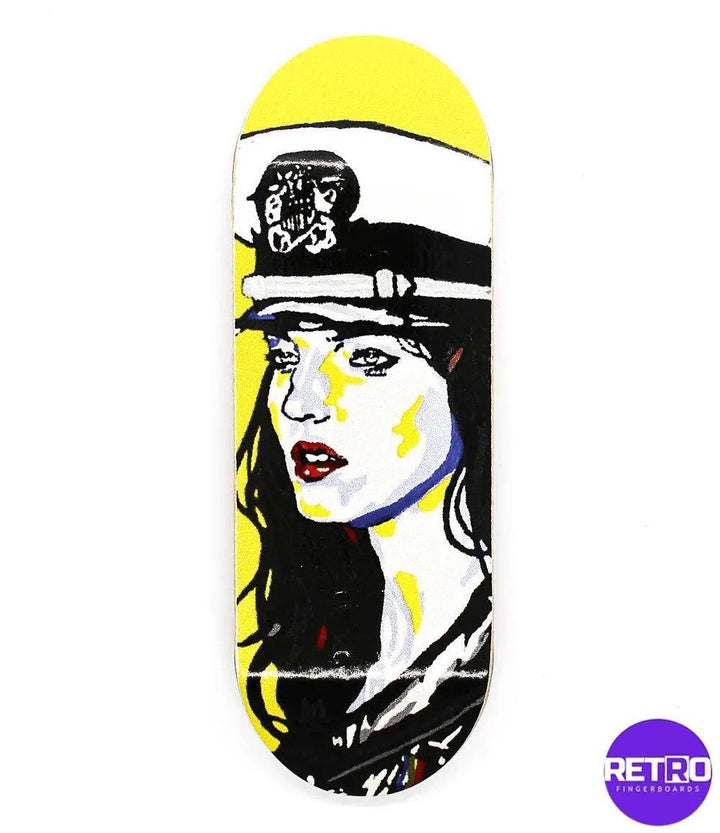 Retro Coronel Fingerboard Deck 32mm - Caramel Fingerboards - Fingerboard store