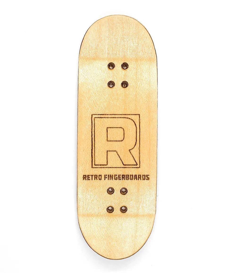 Retro Coronel Fingerboard Deck 32mm - Caramel Fingerboards - Fingerboard store