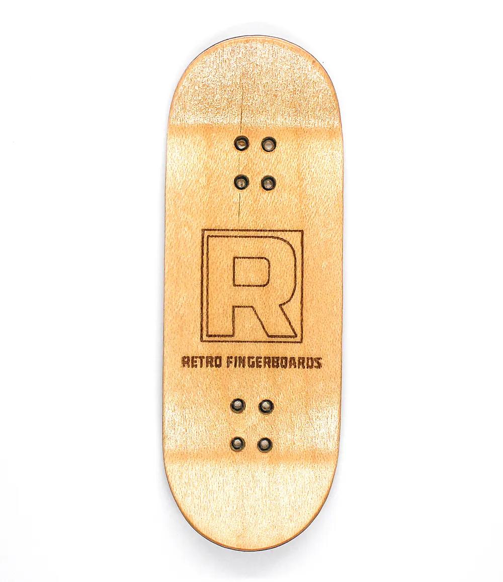 Retro Girl Fingerboard Deck 32mm - Caramel Fingerboards - Fingerboard store
