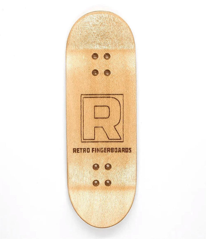 Retro Ken Fingerboard Deck 32mm - Caramel Fingerboards - Fingerboard store