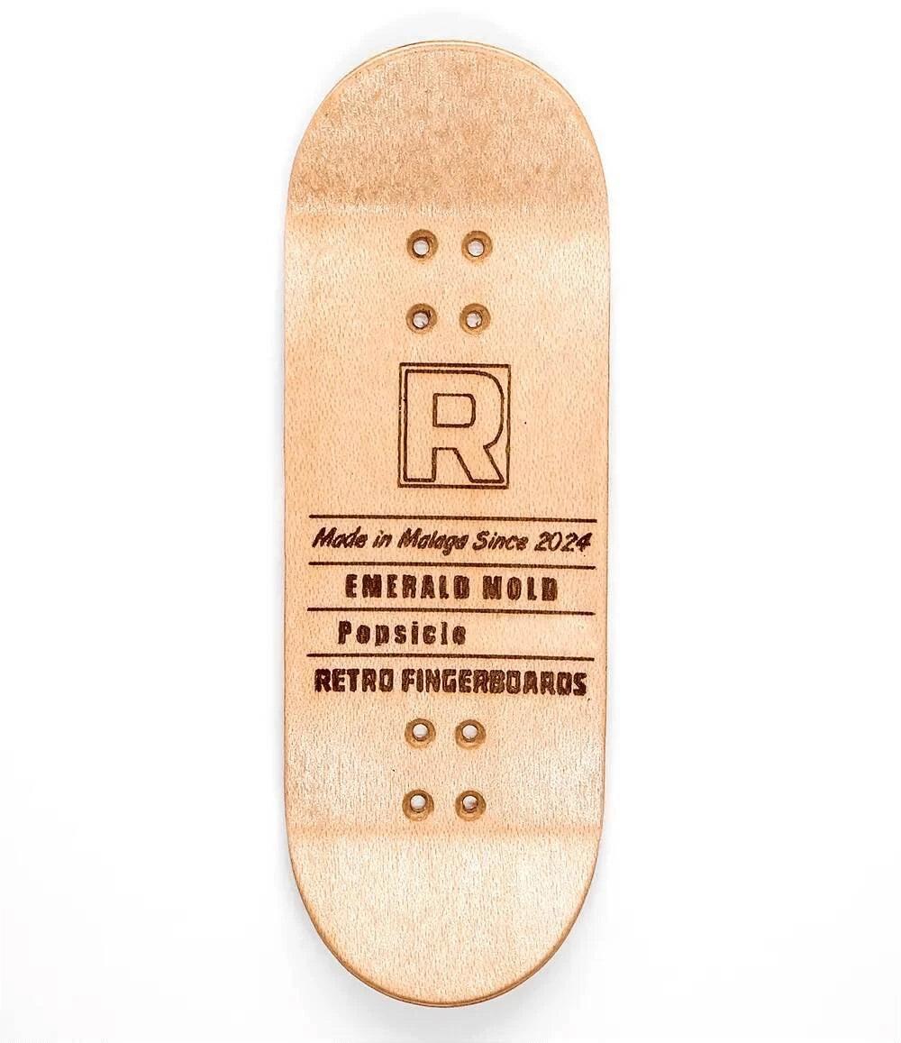 Retro Koi Fingerboard Deck 33mm - Caramel Fingerboards - Fingerboard store