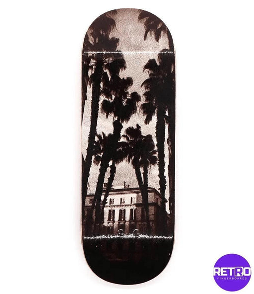 Retro Palm Fingerboard Deck 32mm - Caramel Fingerboards - Fingerboard store